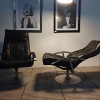Чифт кожени релакс кресла Kebe, снимка 10 - Дивани и мека мебел - 43681475
