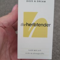 THE HERBTENDER, Doze and Dream - Веган добавка с гъба Рейши и Ашваганда за релаксация и сън 60 бр., снимка 5 - Хранителни добавки - 43581592