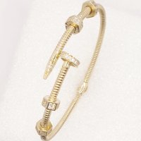 Златни гривни и пръстени модел ПИРОН  , снимка 4 - Гривни - 32564590