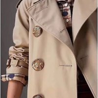 Дамски шлифер BURBERRY (S, M, L, XL) - реплика, снимка 4 - Шлифери - 37420156