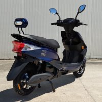 Електрически скутер модел EM006 в тъмносин цвят, снимка 4 - Мотоциклети и мототехника - 38545199