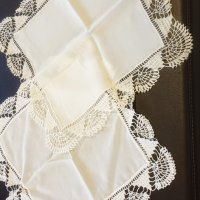 Винтидж кърпички с изящна дантела плетена на една кука, снимка 2 - Други - 39991798