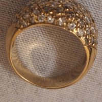 Златен пръстен 14к., снимка 2 - Пръстени - 43252314