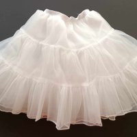 Долна пола за суинг рокля/булка S/M, снимка 1 - Поли - 43623540