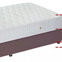 Легло с матрак (Хотелски комплект) 55 см. с БЕЗПЛАТНА доставка!, снимка 2 - Спални и легла - 36663860