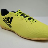 Футболни обувки за зала Adidas X 17.4 IN, размер 38.5 /UK 5.5/ стелка 24.5 см., снимка 1 - Футбол - 37401142