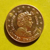 50 евро - цента 2002 Великобритания Пробна, снимка 8 - Нумизматика и бонистика - 43433465
