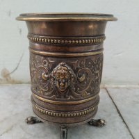 барокова месингова чаша, снимка 2 - Антикварни и старинни предмети - 37273973