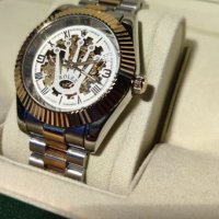 Дамски луксозен часовник Rolex Crown Skeleton , снимка 2 - Дамски - 37047692