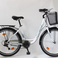 Продавам колела внос от Германия градски велосипед CITY SPORT ELICE 26 цола кошница от пред, снимка 1 - Велосипеди - 34916560