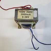 Трансформатор, захранване  36 волта  - 2 ампера., снимка 1 - Друга електроника - 39561835