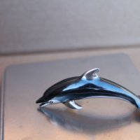 Сребърно делфинче , снимка 6 - Статуетки - 43869042