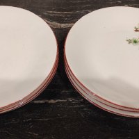Порцеланови десертни чинии , снимка 1 - Чинии - 44019562