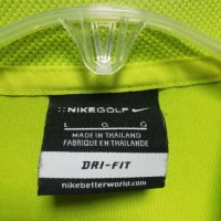 Nike Golf Dri-Fit Polo оригинална мъжка тениска фланелка размер L, снимка 4 - Тениски - 43281674