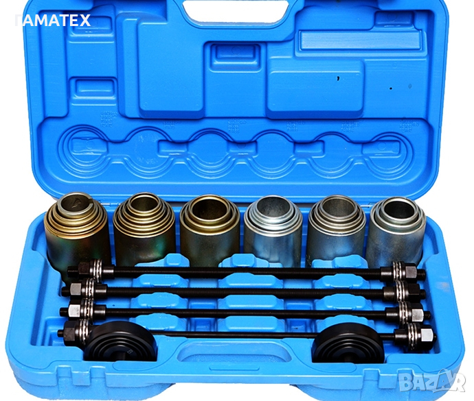 Инструменти демонтаж и монтаж на тампони и селенови втулки - комплект 26 ч., 50093, снимка 1
