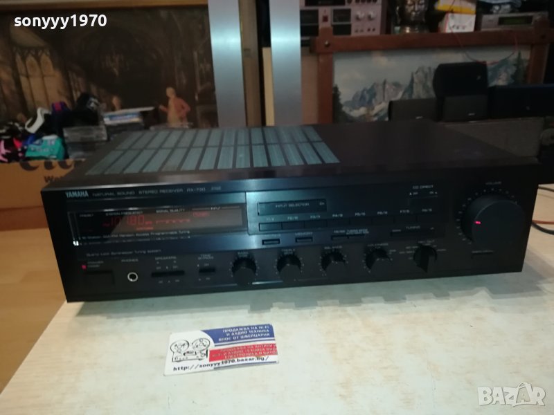 YAMAHA RX-730 RECEIVER-MADE IN JAPAN-ВНОС SWISS LK1ED2811231128, снимка 1
