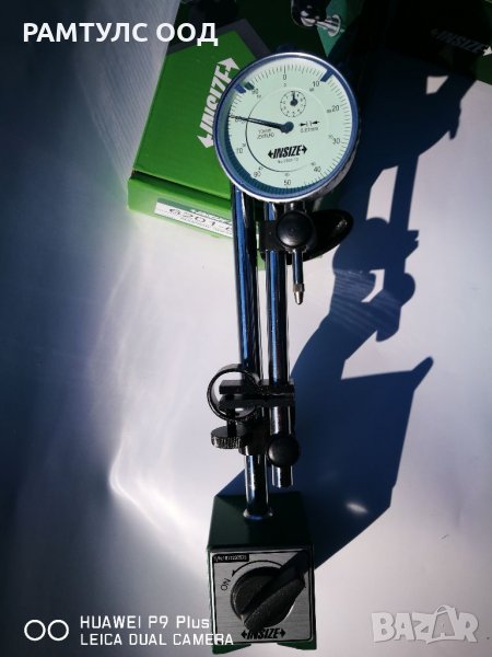 INSIZE магнитна стойка и индикаторен часовник , снимка 1