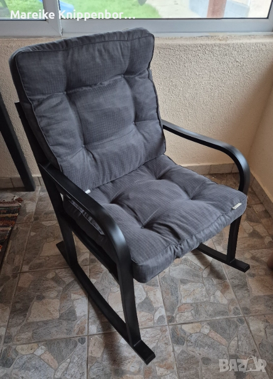 Verkaufe Schaukelstuhl (Eisen) , снимка 1