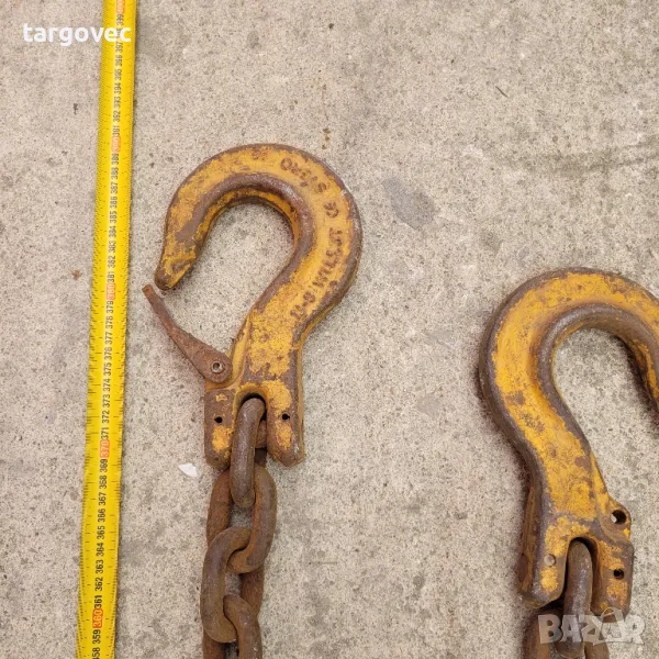 голям синджир чокер за кран или телфер, снимка 1