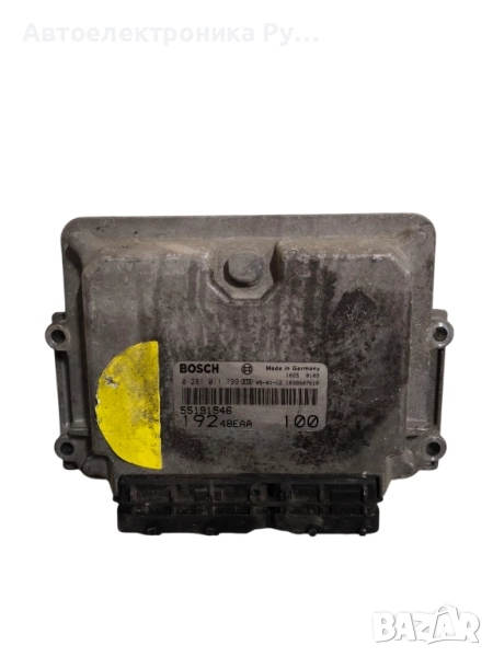 Компютър за двигател за Fiat Stilo 1.9JTD, 0281011799 ,EDC15C7 ,1037372467, снимка 1