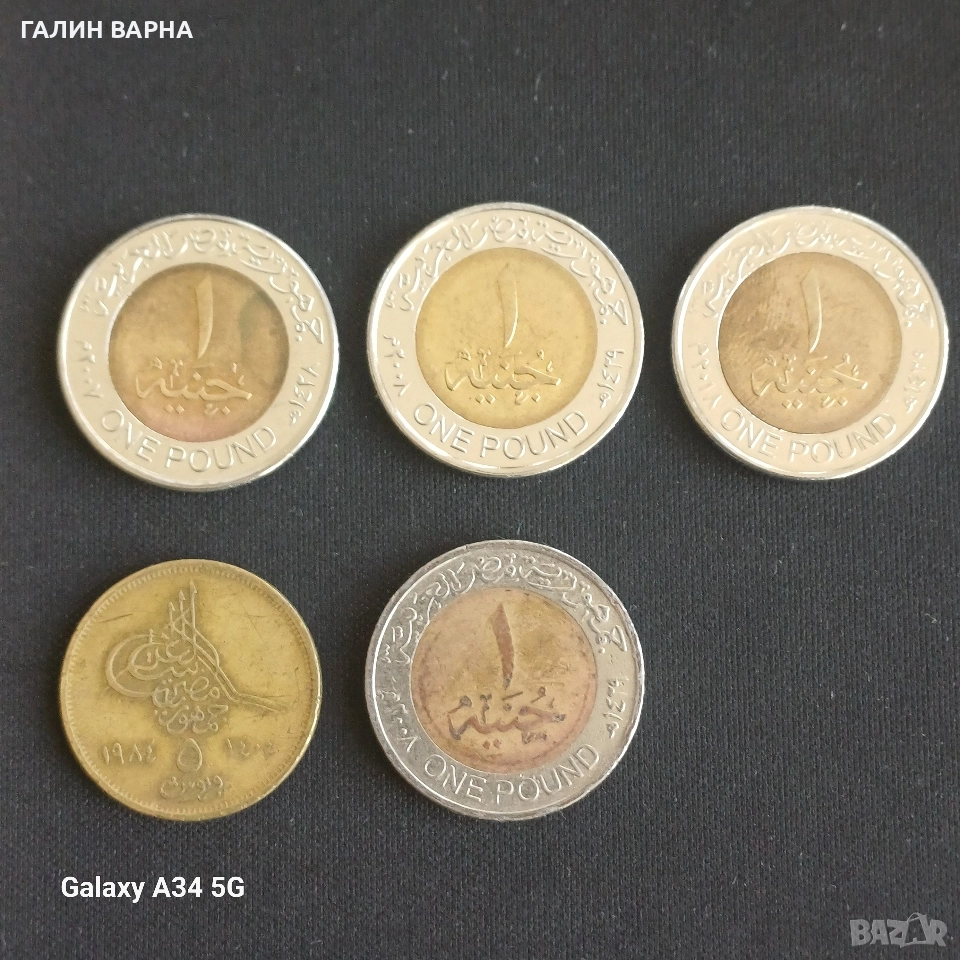 Египетски паунд колекция Тутанкамон, снимка 1