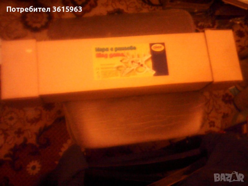 Дървена игра с рингове, снимка 1