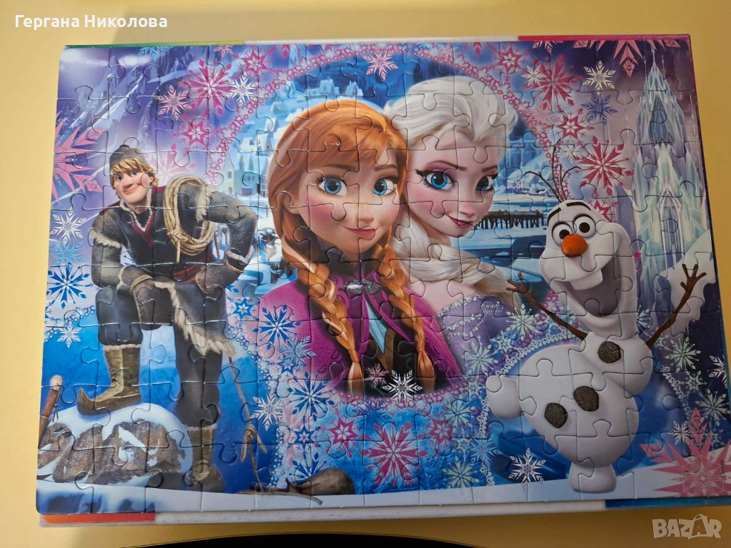 Пъзели на Леденото кралство, Мини Маус, Малкото Пони, Малката русалка Ариел, Мечо Пух, снимка 1