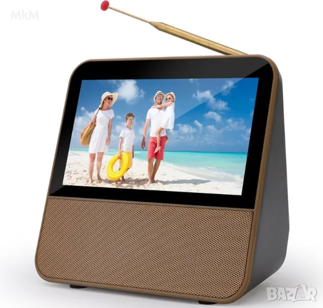 Портативен телевизор с батерия Candy TV  DVB-T2, 1080P HD Mini TV DAB+, DSP цифрова телевизия USB , снимка 1