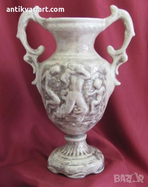 Стара Голяма Порцеланова Ваза, снимка 1