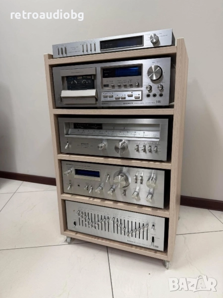 💥HIFI аудио рак шкаф с колелца за 5 компонента в 4 цвята💥, снимка 1