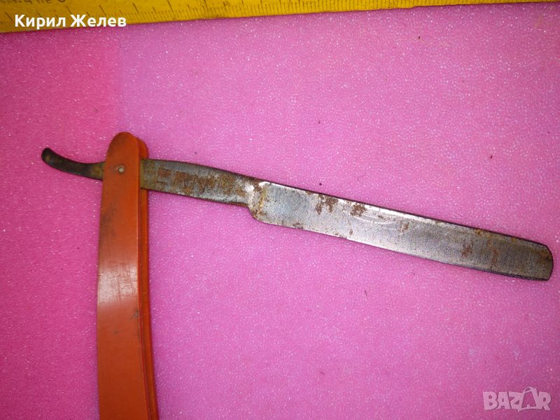 Старинен РЯДЪК с ЩЕМПЕЛ на ОСТРИЕТО - ERN 1166 - КОЛЕКЦИОНЕРСКИ БРЪСНАЧ 43171, снимка 1