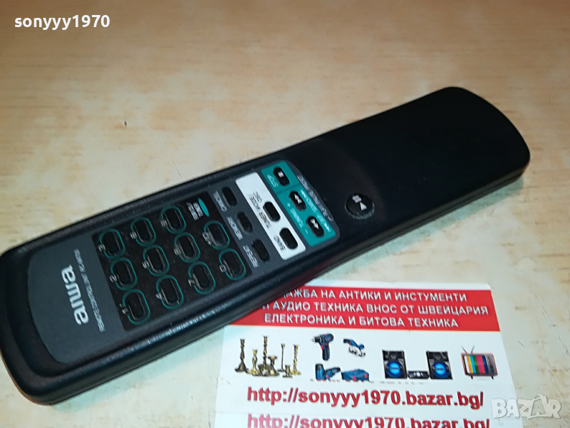 AIWA RC-6AT03 AUDIO REMOTE-ВНОС SWISS 1004221739, снимка 1