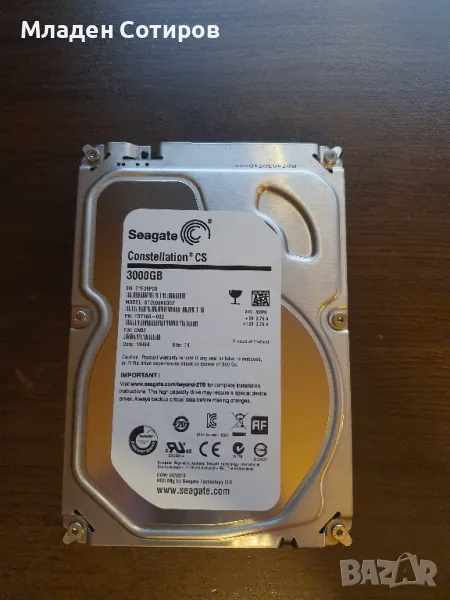 Хард диск 3TB HDD Seagate Constellation CS ST3000NC002, снимка 1