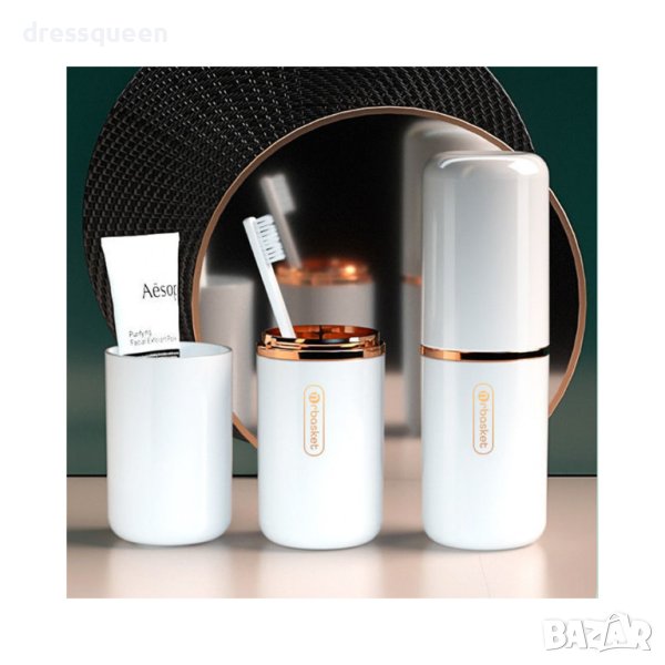 3986 Кутия за четка и паста за зъби - за съхранение , снимка 1