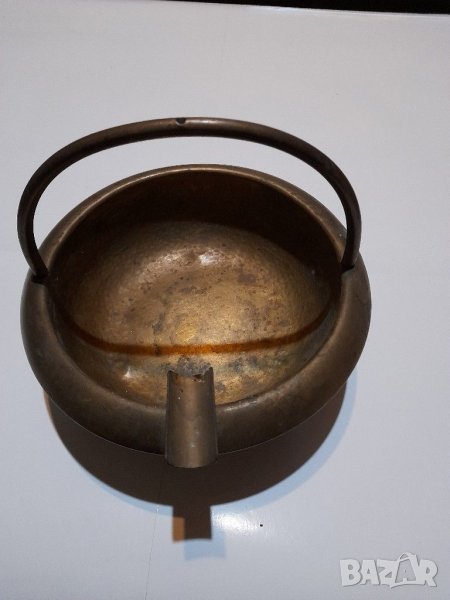 Стар бронзов пепелник , снимка 1