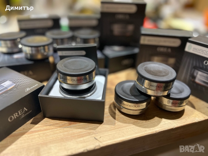 Изолатори IsoAcoustics OREA BRONZE, снимка 1
