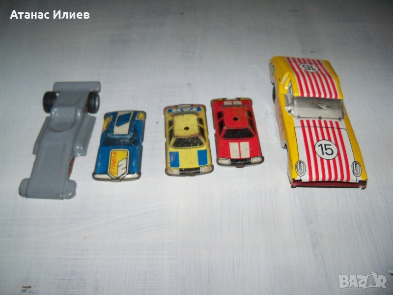 Лот стари ламаринени колички за реставрация и части, снимка 1