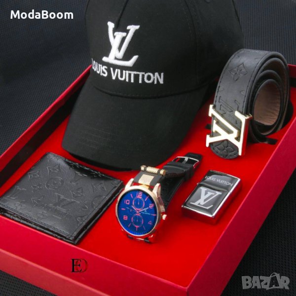 🤩Louis Vuitton уникални мъжки подаръчни комплекти / различни цветове🤩, снимка 1