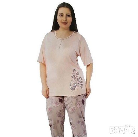 Пижама розово цветя, снимка 1
