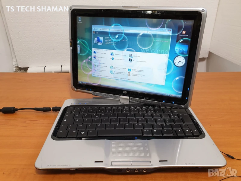 ⭐Продавам рядък ретро лаптоп HP Pavilion tx1000 с Windows Vista⭐, снимка 1
