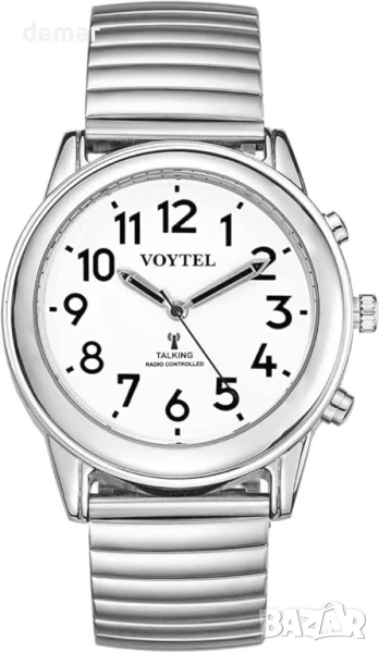 Дамски атомен говорещ часовник MAUJOY, говорещ часовник на английски език, снимка 1