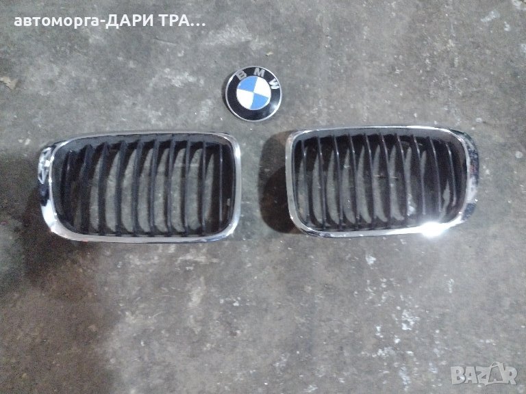 Решетки(бъбреци)в преден капак за БМВ Е-46 2000г., снимка 1