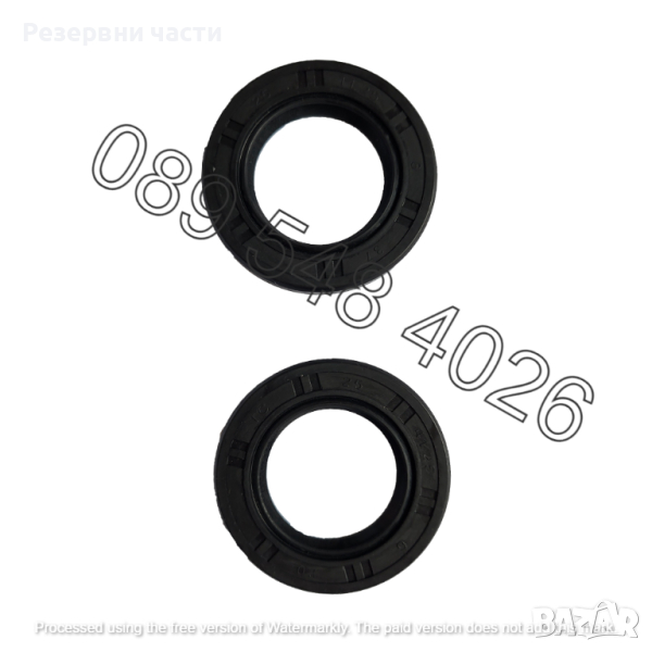 Семеринги за мотофреза / мотоблок - комплект, снимка 1