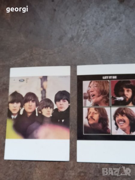 Две пощенски картички Beatles, снимка 1