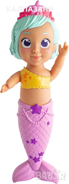 Кукла Simba Toys - Новородено бебе русалка със сменяща цвета си тиара 105030007, снимка 1