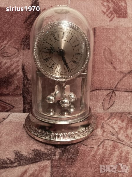 400 дневен часовник каминен с латерна, снимка 1