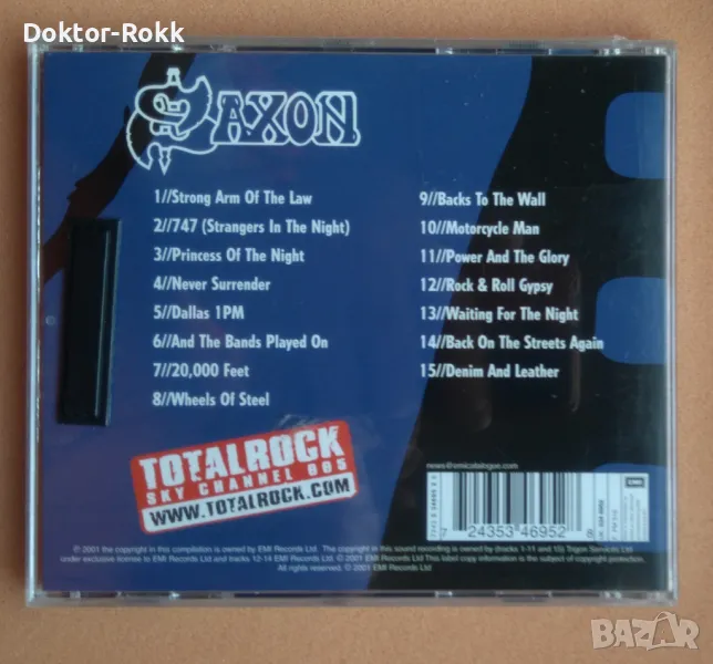 Saxon – Masters Of Rock [2001, CD], снимка 1