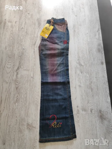 Нови детски дънки за момиче размер 146, снимка 1