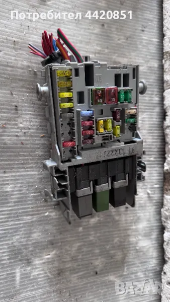 Контролен Модул (Бушонно Табло BSI / BSM ) за Opel Astra - 13222786, снимка 1