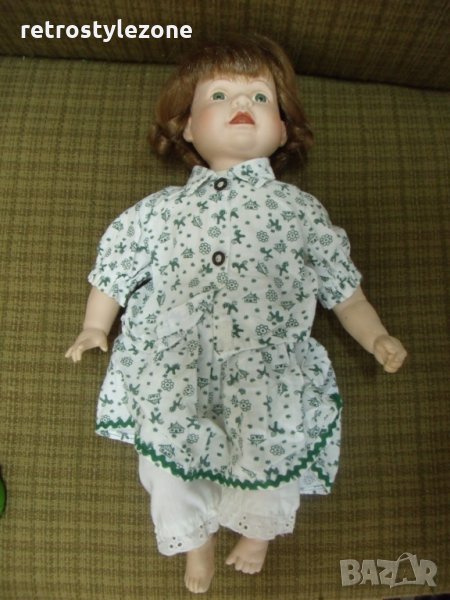 № 5200 стара порцеланова кукла   , снимка 1